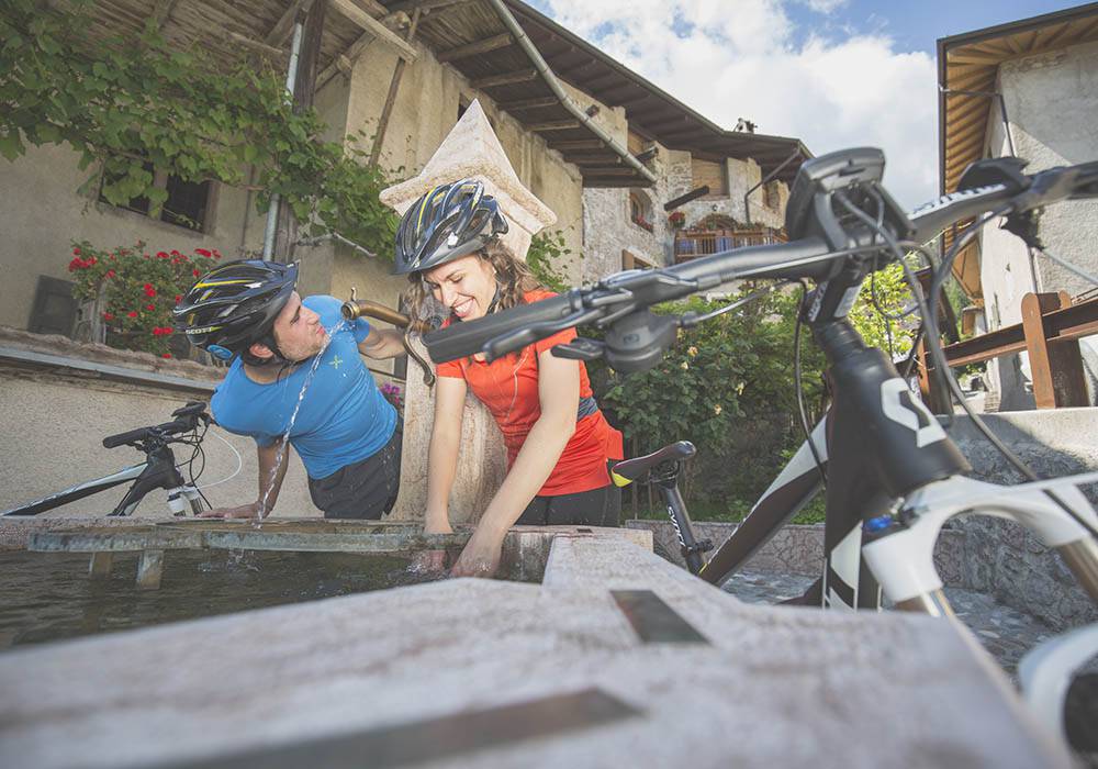 Guided mountain bike tours